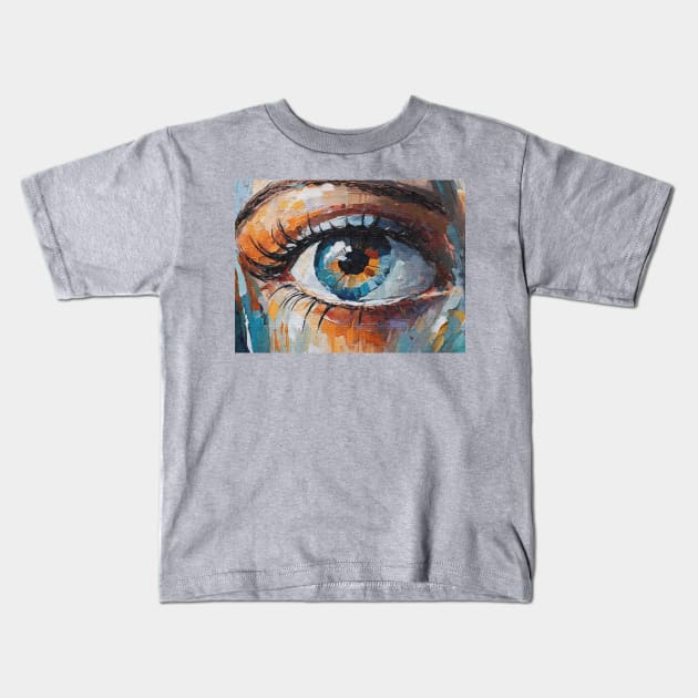 EYE Kids T-Shirt by oscargml